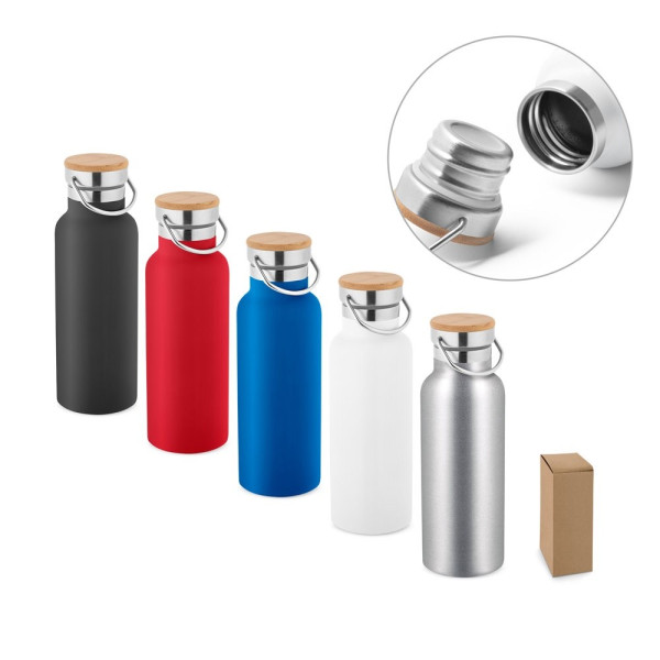 RAGNAR. Edelstahlflasche 570 mL mit Vakuumisolierung